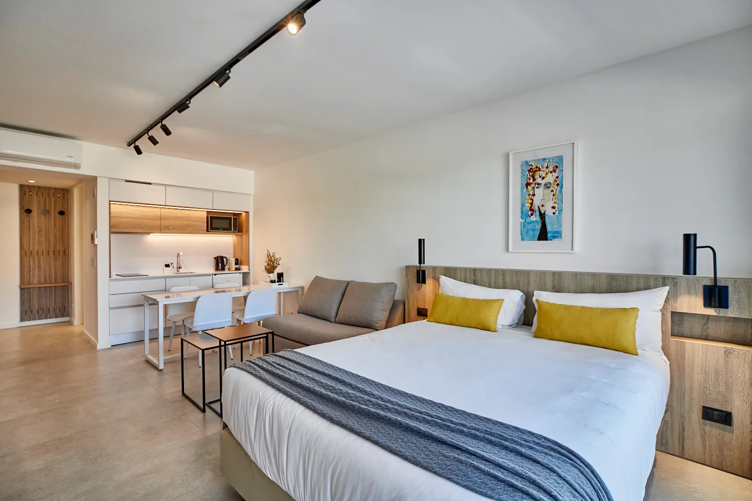 Departamento de Stay In Soho con cama doble y cocina integrada