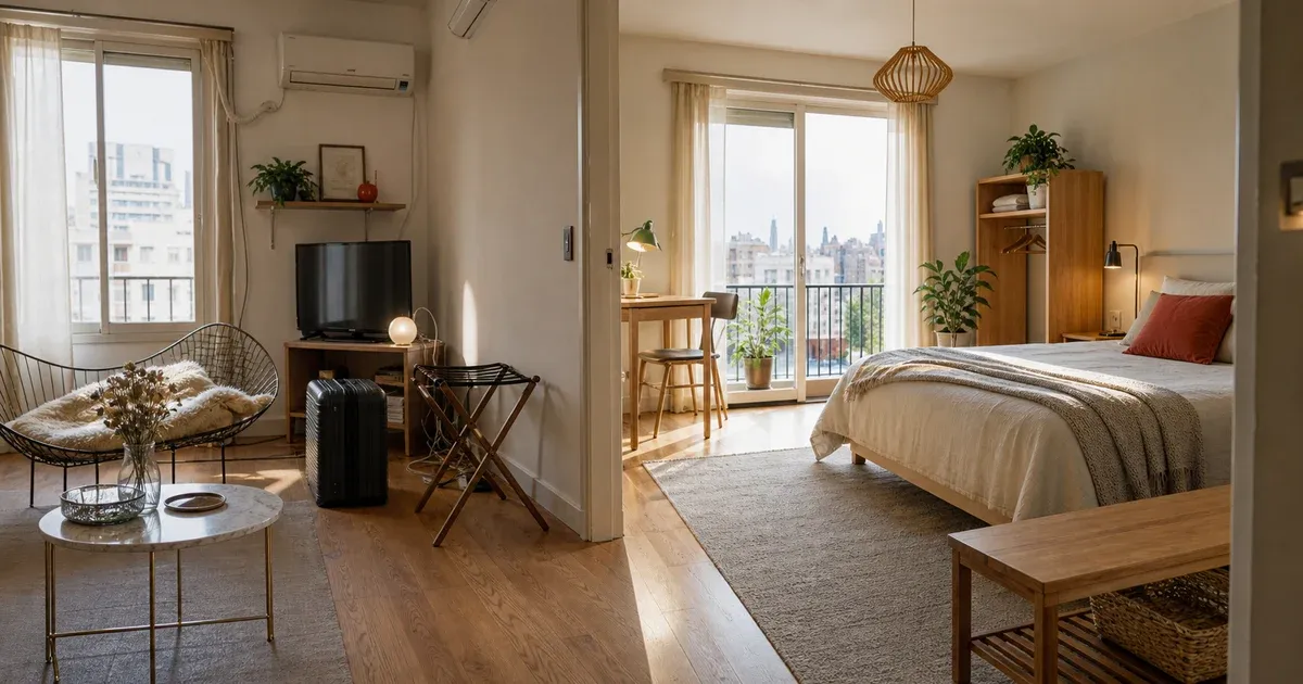 Comparación entre dos departamentos de Buenos Aires con distinto potencial operativo para Airbnb